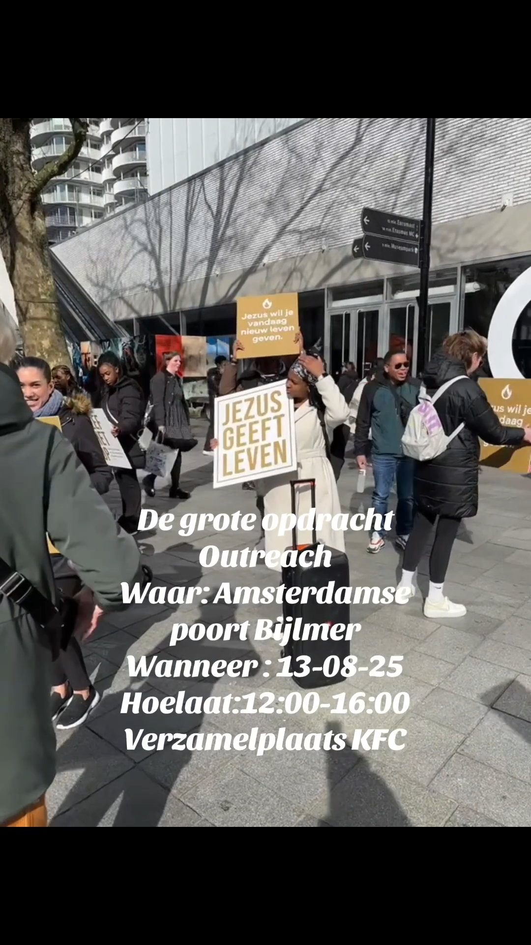 Outreach van De Grote Opdracht